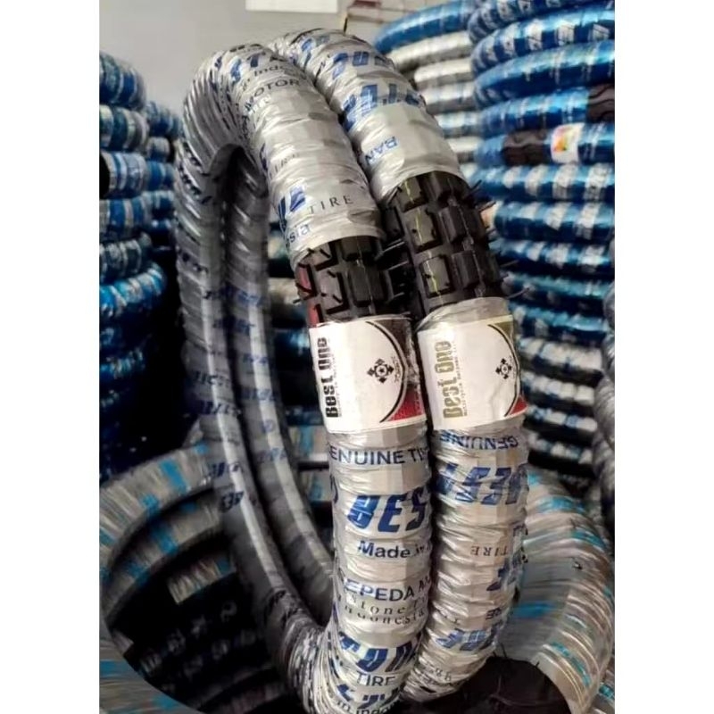PAKET HEMAT SEPASANG BAN MOTOR SEMI TRAIL RING 17 DEPAN BELAKANG (250,275)ring17