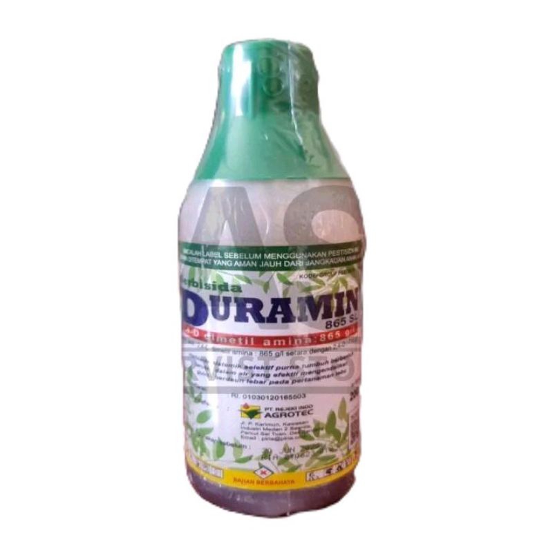 HERBISIDA DURAMIN 865 SL 200 ML