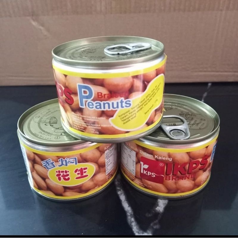 

TTS Braised PEANUTS 170gr / Kacang Tanah Kalengan