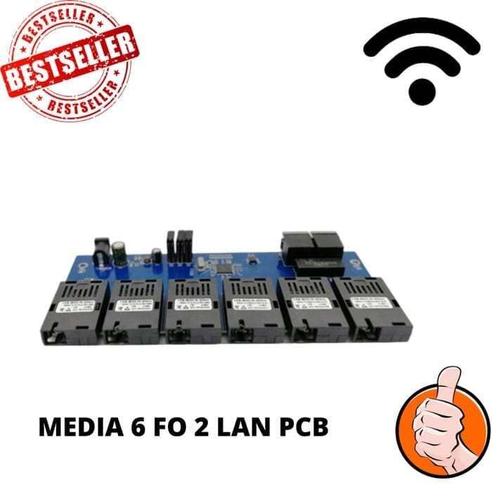 CONVERTER PCB 6 FO 2 LAN AAAAAA / BBBBBB