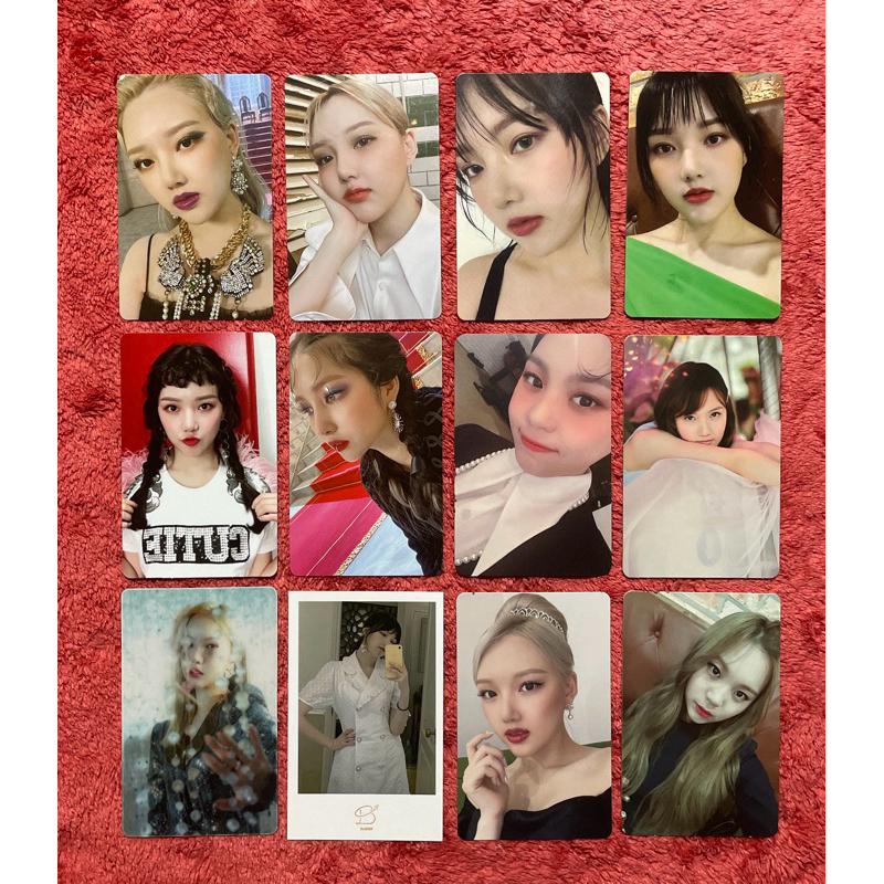 PHOTOCARD PC SOWON YERIN EUNHA UMJI GFRIEND OFFICIAL