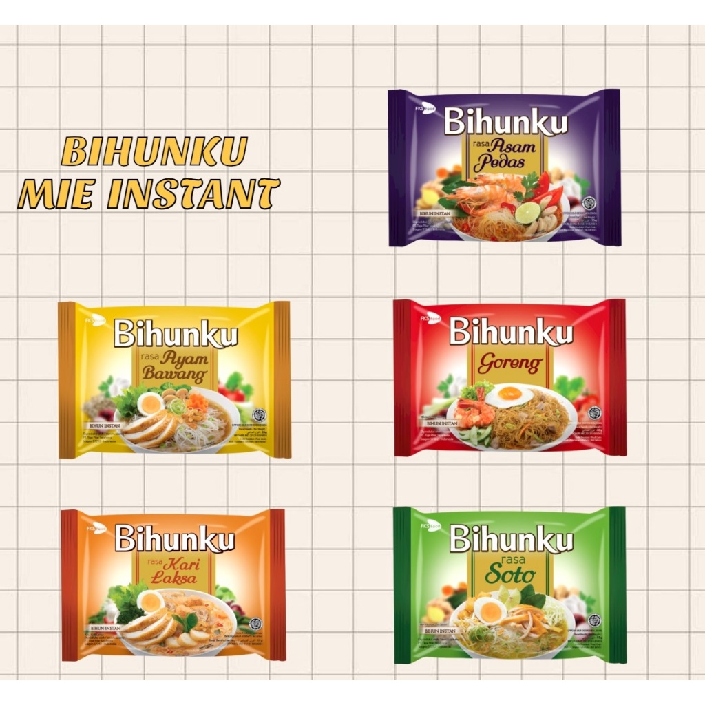 

BIHUNKU BIHUN INSTANT 55GR/centraltrenggalek