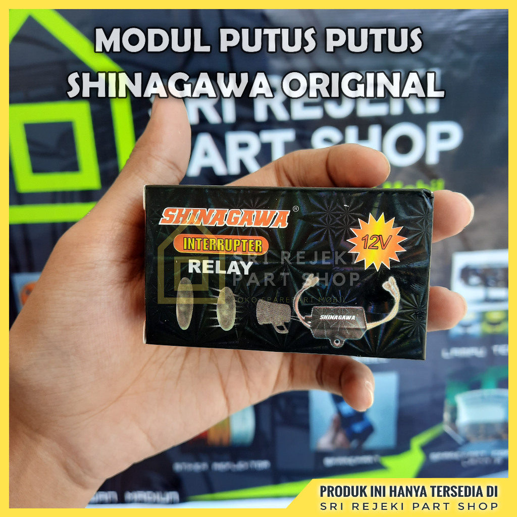 Modul Shinagawa Klakson ORIGINAL SHINAGAWA Modul Klakson Putus Putus Relay Klakson Motor Mobil Truk