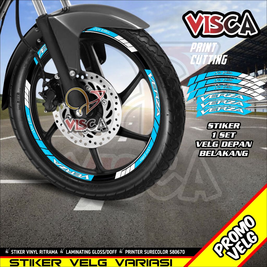 Stiker Velg Verza List Velg Motor Stiker Velg Verza A04