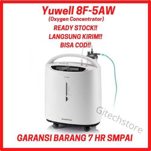 Yuwell 8F-5AW Nebulator Yu500 Yu300 Oxygen Concentrator Tabung Oxygen Mesin Oxygen