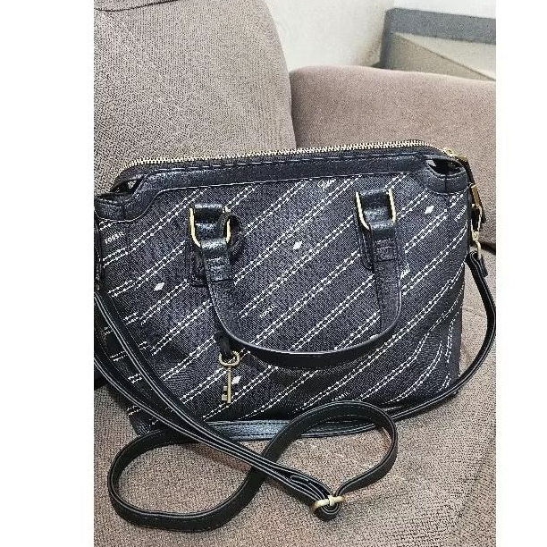 (apa adany) Tas F*ssil Ocil Jacqueline Satchel Black