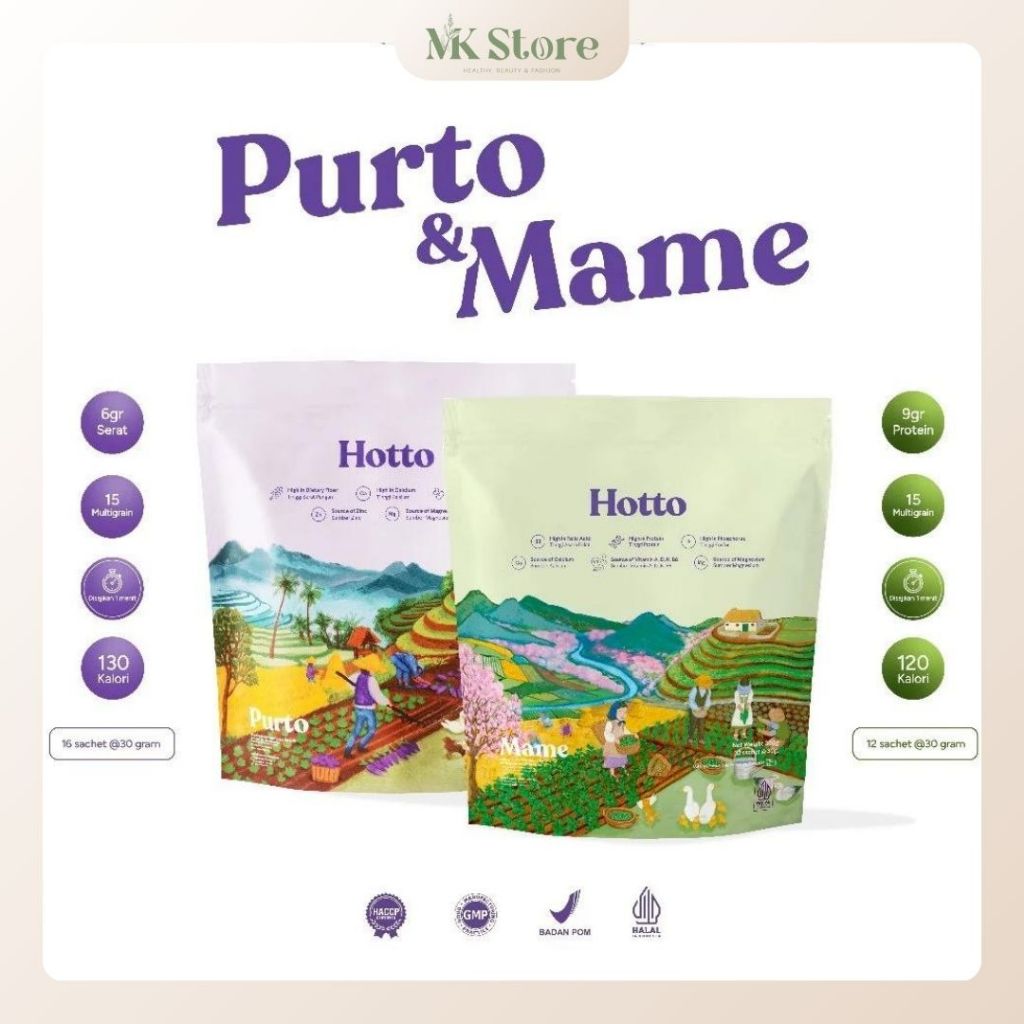 

Hotto Purto Superfood Multigrain - Hotto Edamame