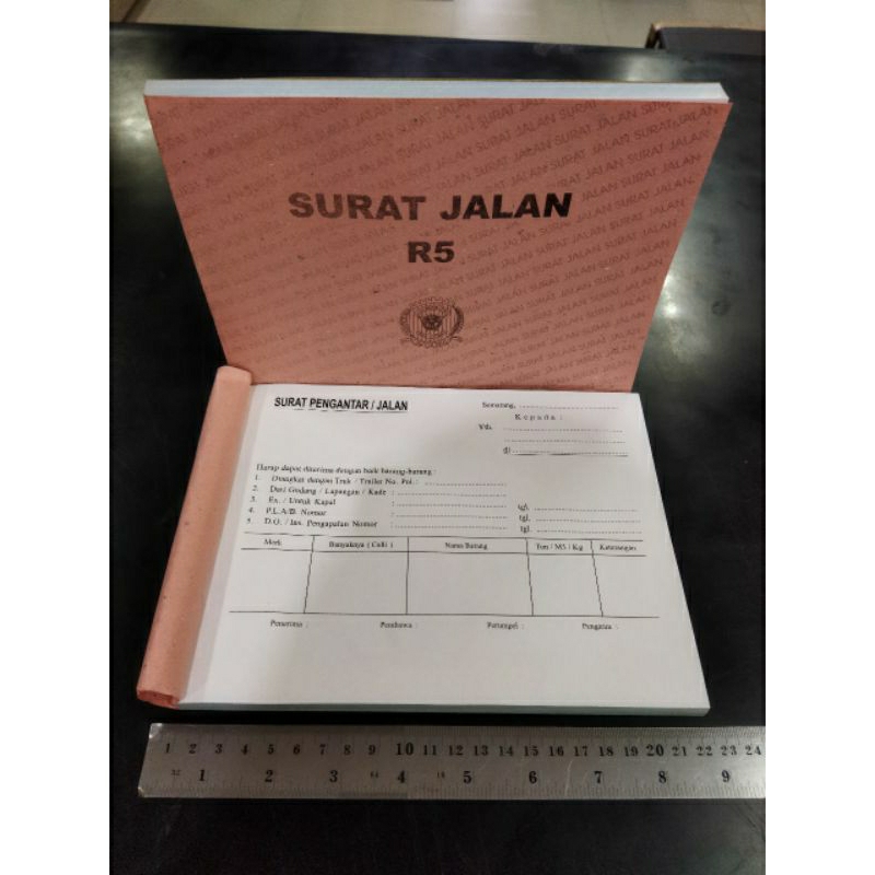 

Surat Jalan Besar 5 PLY NCR 5 RANGKAP / SURAT KIRIM BARANG [PCS]