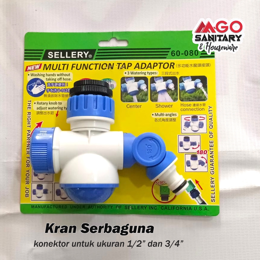 MULTI FUNCTION TAP ADAPTOR / SAMBUNGAN KRAN MULTI FUNGSI