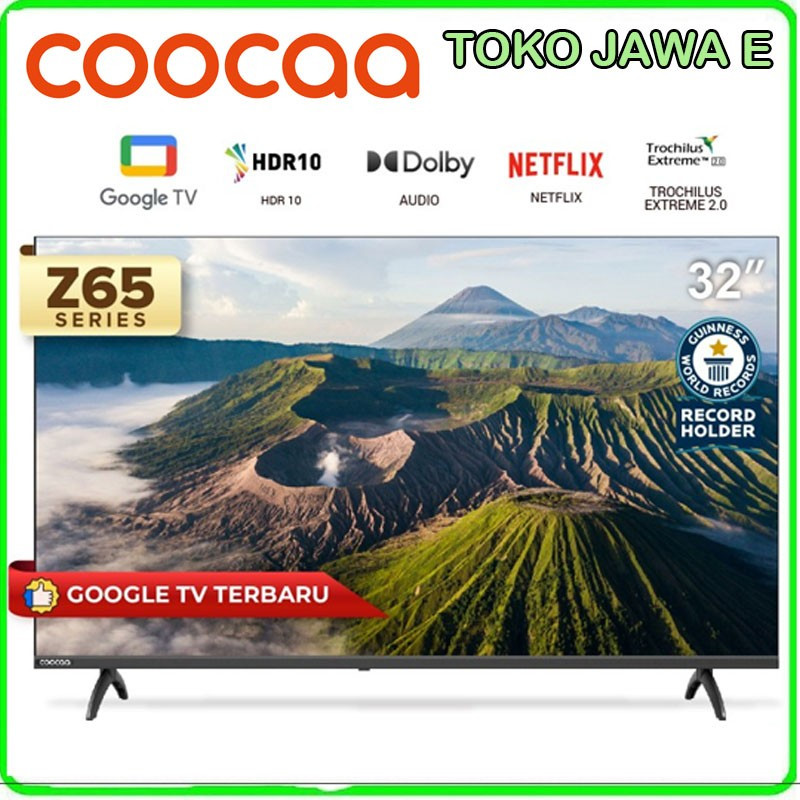GOOGLE TV COOCAA 32 inch 32Z65 NETFLIX YOUTUBE DIGITAL TV