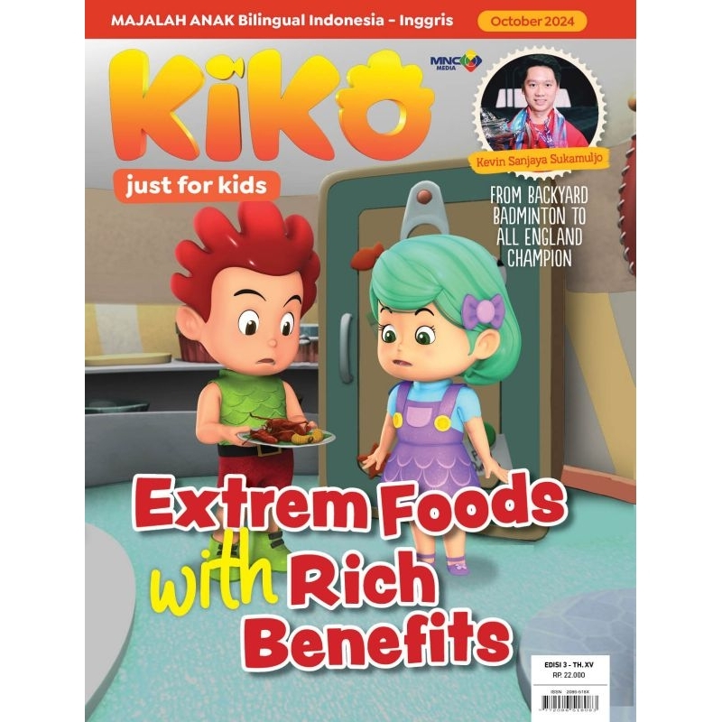 Majalah Just For Kids "KIKO" Edisi Oktober 2024