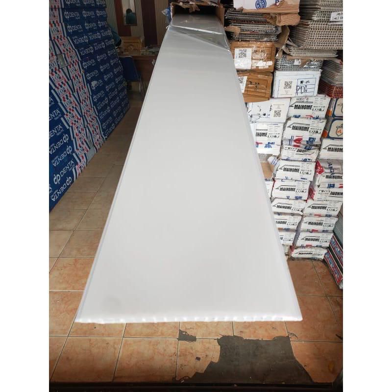 Plafon Pvc putih polos T500 Doff