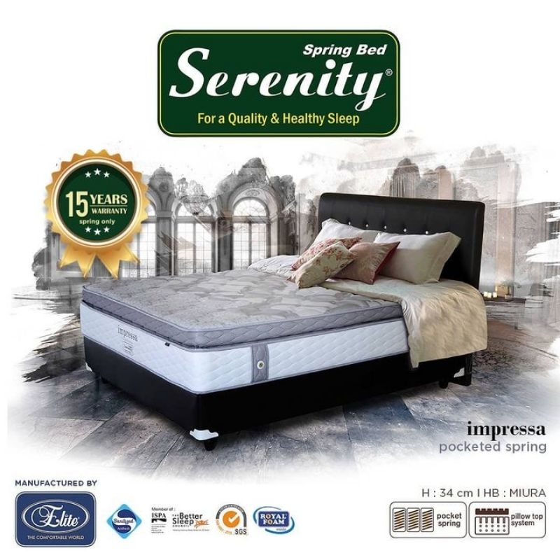 springbed serenity IMPRESSA 140 160 180