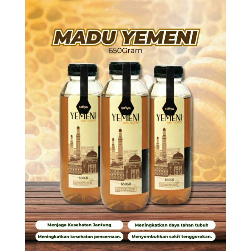 Madu Yemeni - Madu Murni Yaman 650 gram