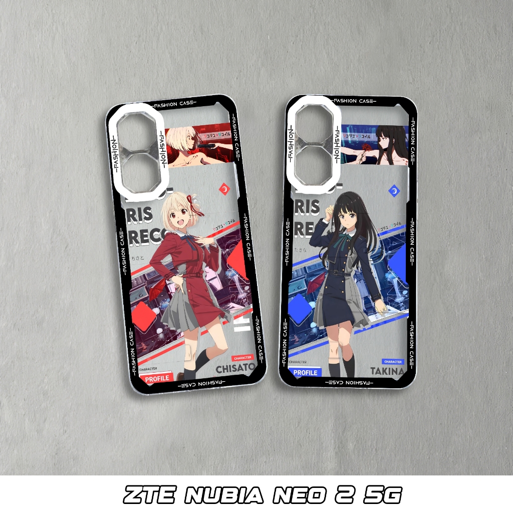 Softcase Bening Untuk Hp Zte Nubia Neo 2 5G - Zte Nubia Neo 5G Softcase Fashion Case [DD-221]