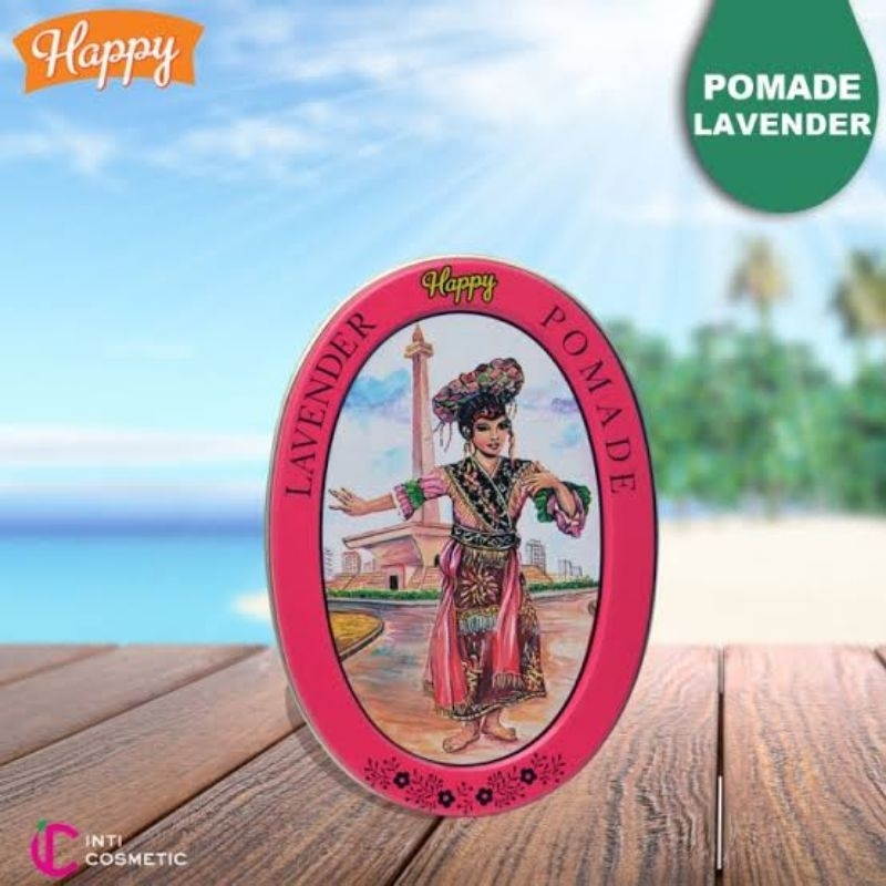 LAVENDER POMADE HAPPY Minyak rambut pomade