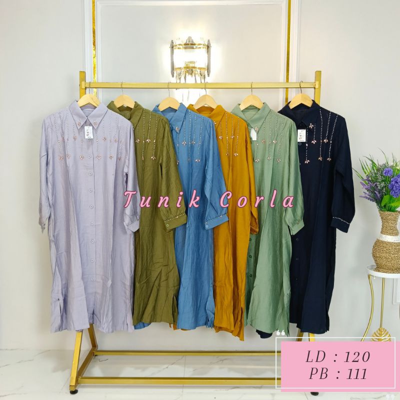 TUNIK CORLA / TUNIK JUMBO /TUNIK POLOS / TUNIK DEWASA /TUNIK PREMIUM