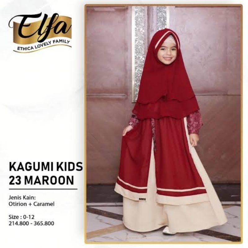ETHICA GAMIS ANAK KAGUMI KIDS 23
