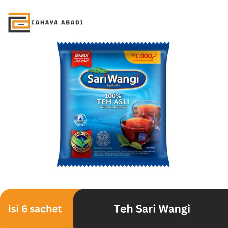 

Teh Sariwangi [Renceng isi 6 sachet]