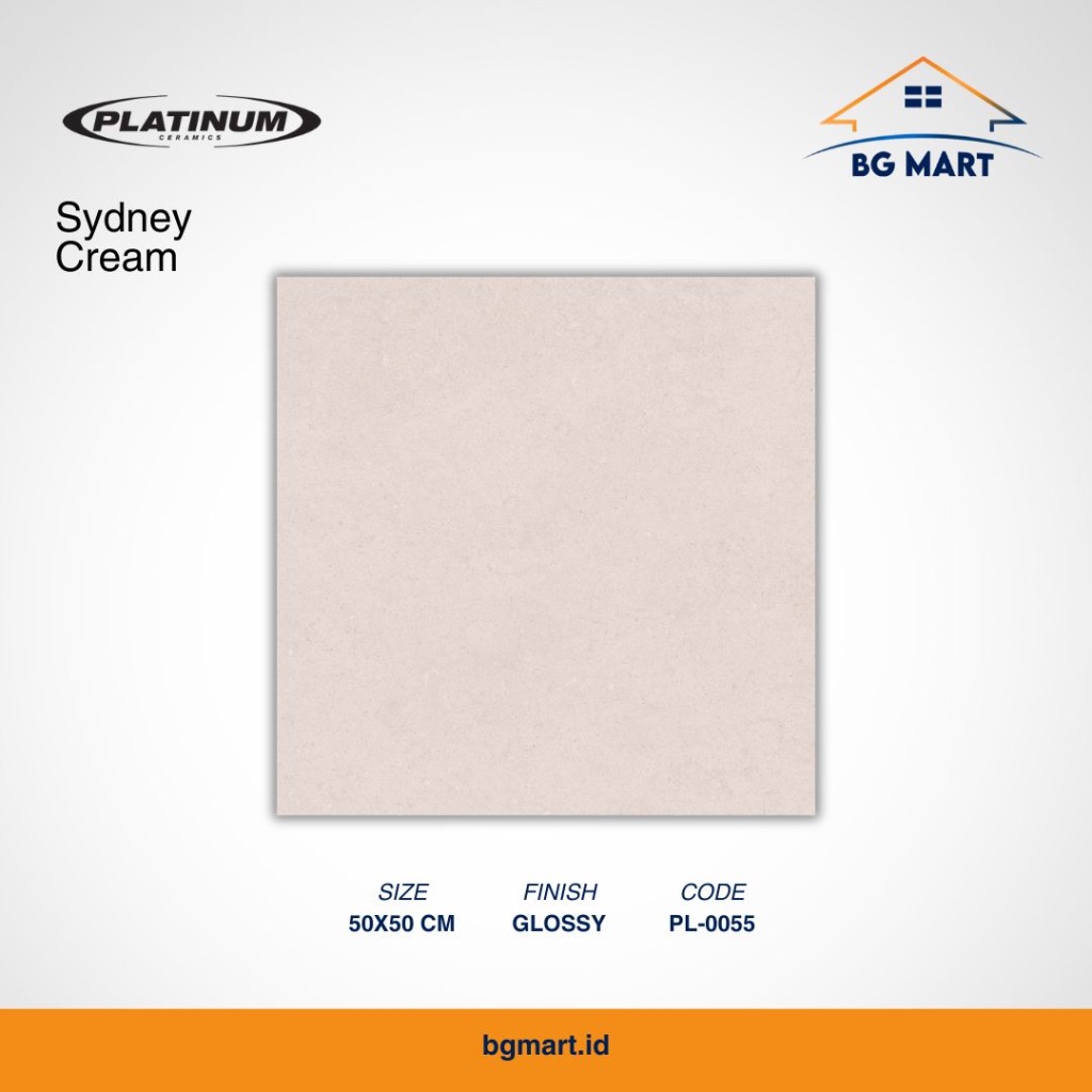 PLATINUM Keramik Lantai 50x50 Sydney Cream KW A