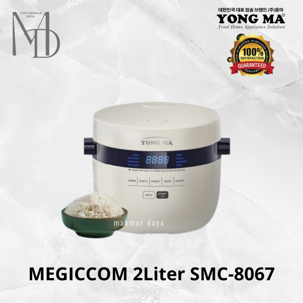 Yongma SMC8067 Magic Com Rice Cooker 2 Liter