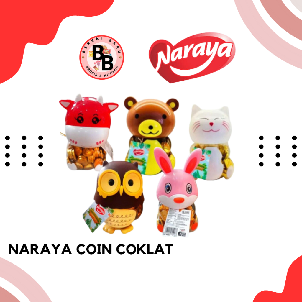 

[BB SNACK] NARAYA COIN COKLAT TOPLES