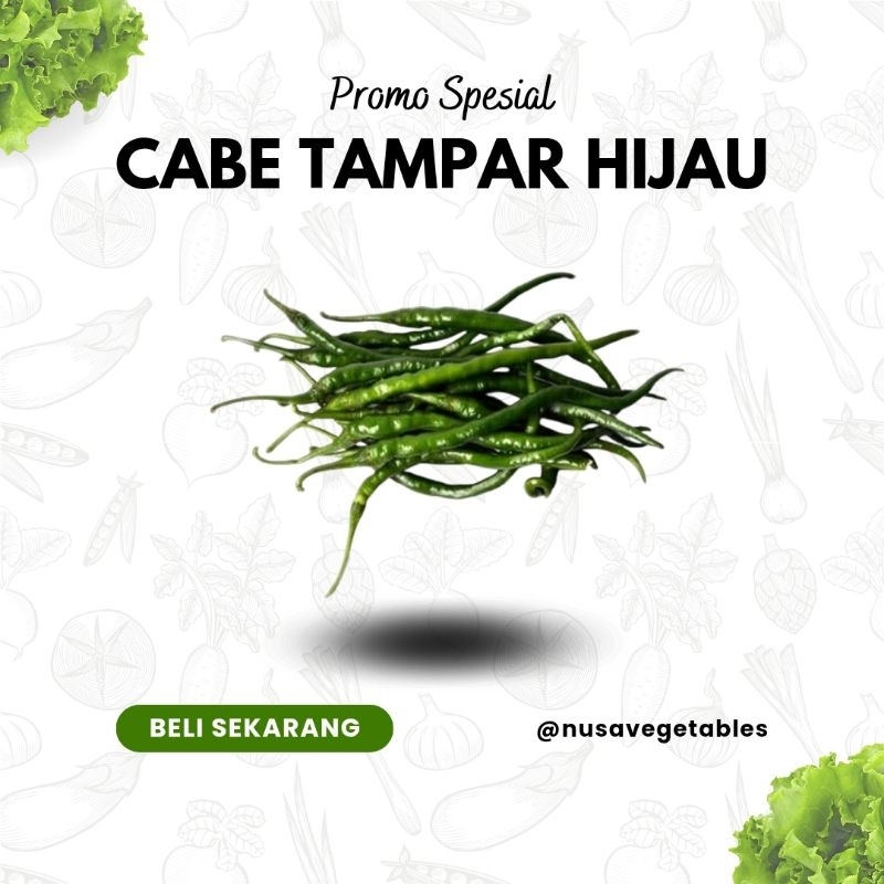 

NUSA VEGETABLE - Cabe Tampar Hijau