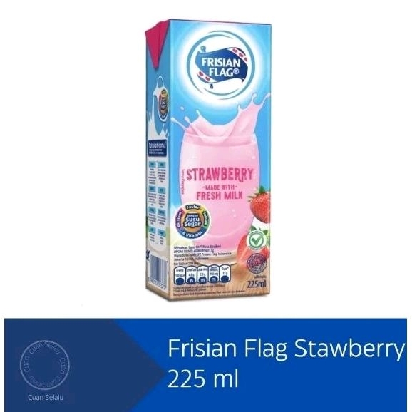

Frisian Flag Stawberry 225 ml (ISI 6)