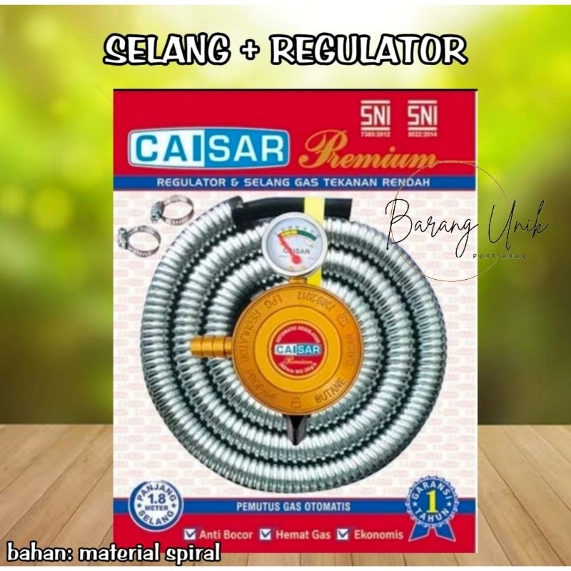 SELANG REGULATOR GAS ELPIJI - KOMPOR GAS