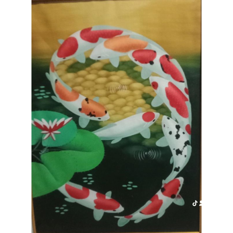 lukisan koi 9