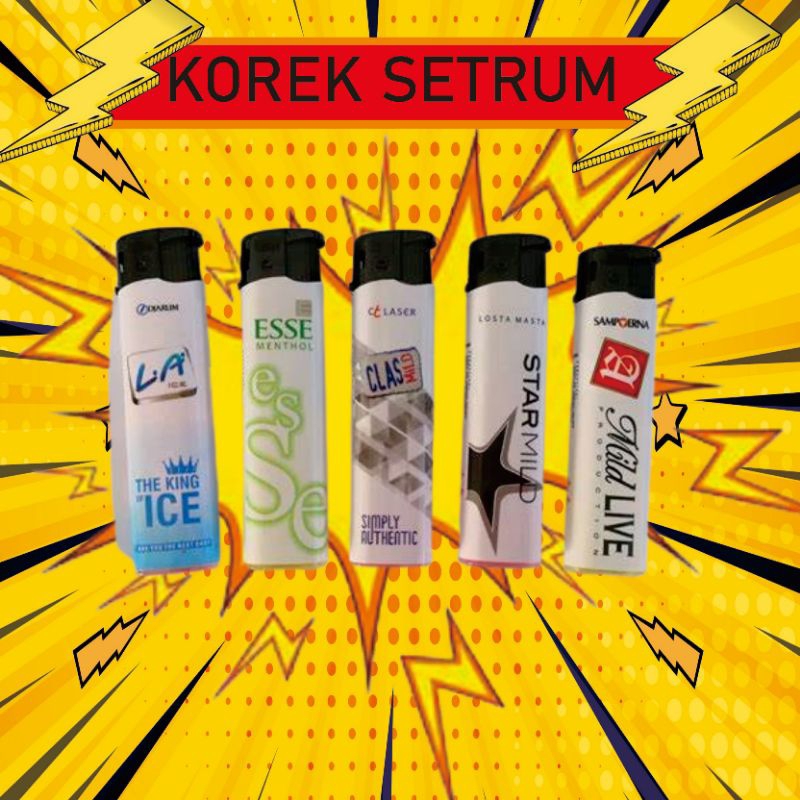 Korek Api Listrik (Setrum Prank Electric Lighter)