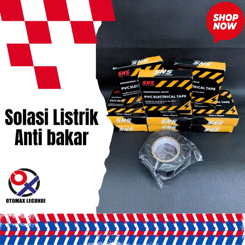 Solasi Listrik anti bakar 20Y tahan panas