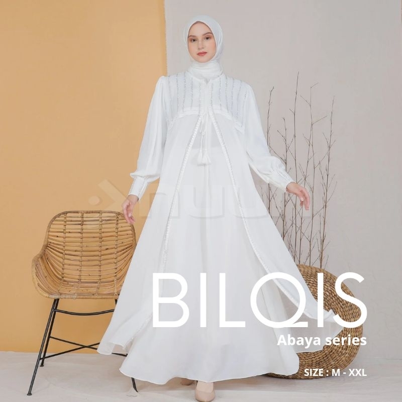 Bilqis abaya putih - abaya arab putih gamis umroh haji abaya Turkey