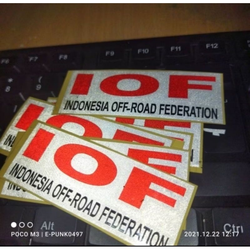 STICKER IOF