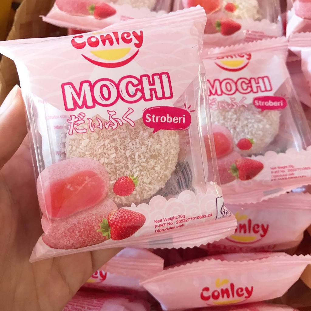 

Conley Mochi Stroberi Dus isi 60pcs