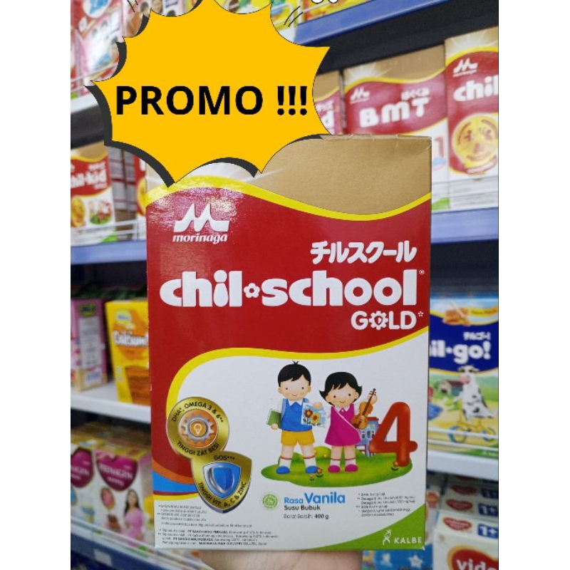 

PROMO !!! SUSU CHIL SCHOOL 400gr rasa vanila