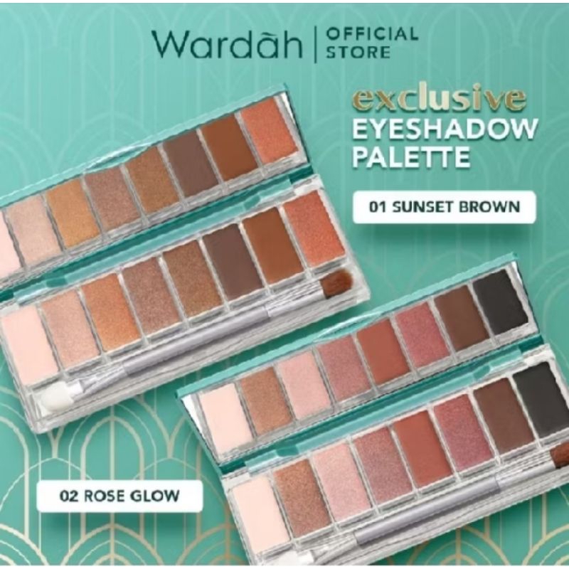 Wardah Exclusive Eyeshadow Palette 10g