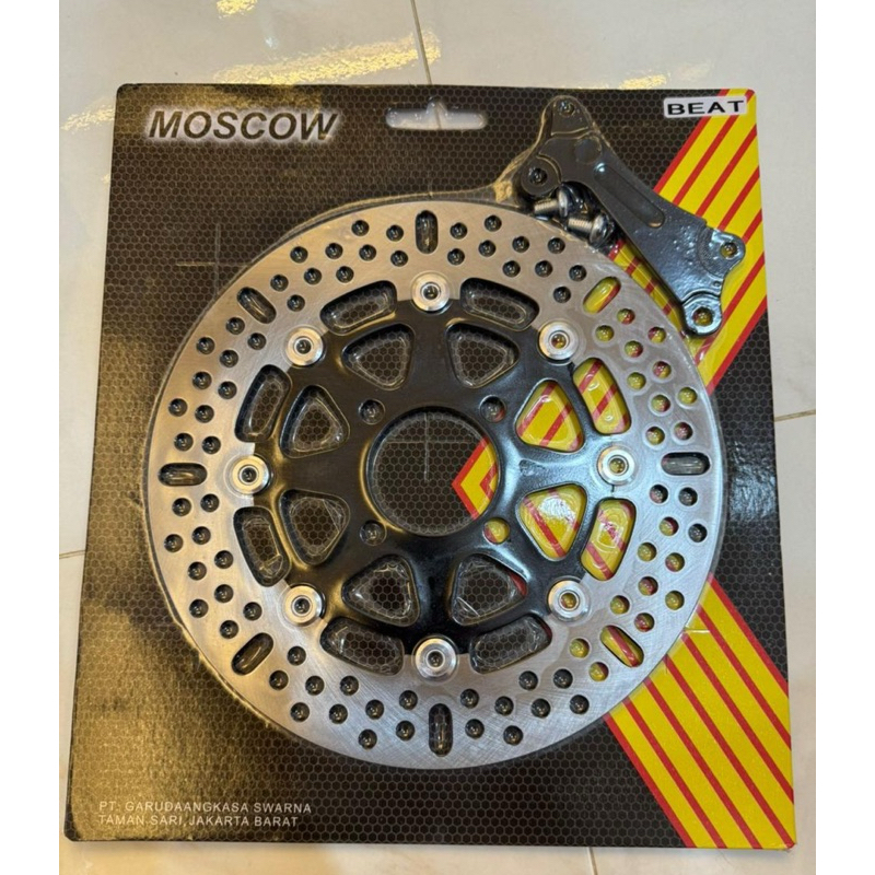 Disc Piringan Cakram Lebar Besar CNC 260mm Variasi Beat Vario 125 150 Fi Scoopy  Model Bulat Model M