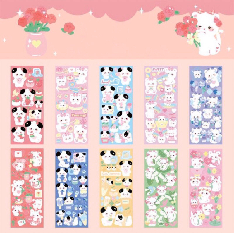 

1pcs funny carton serias pet diy diary jurnal planer dekor