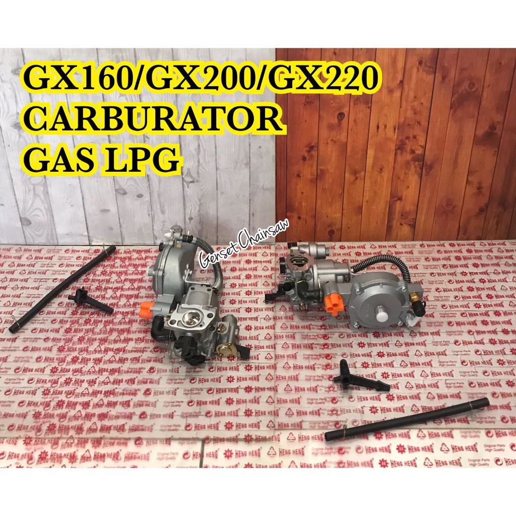 Carburator Gas LPG GX160 GX200 GX220 Karburator Assy Engine Water Pump Caburator GX140 Converter