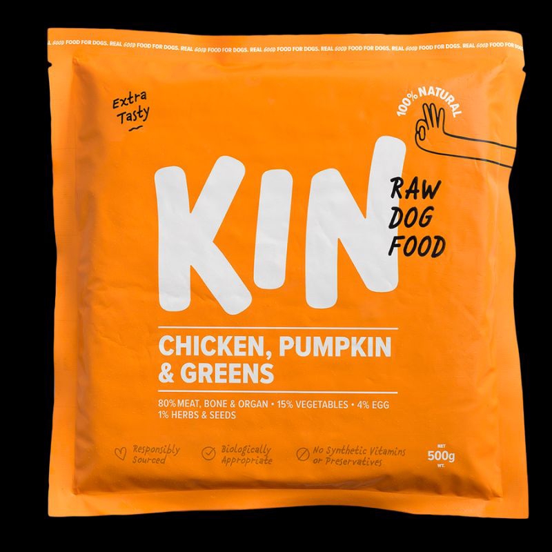 

CHIKEN PUMPKIN & GREENS 500g