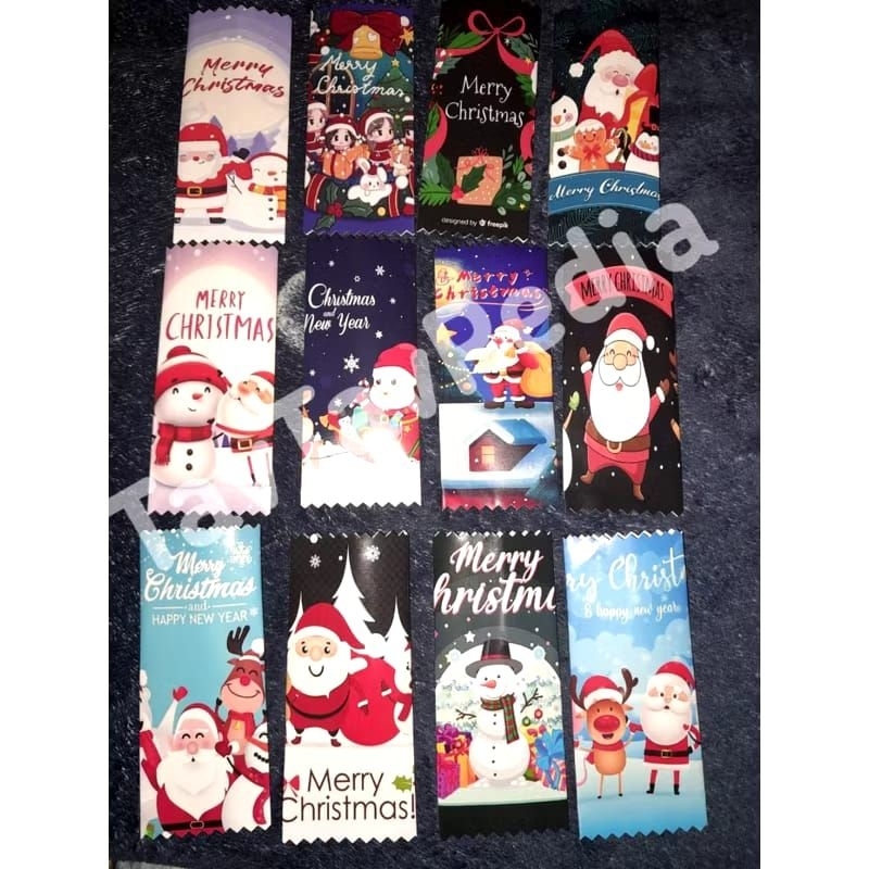 

Amplop Natal Bentuk Permen Isi 10