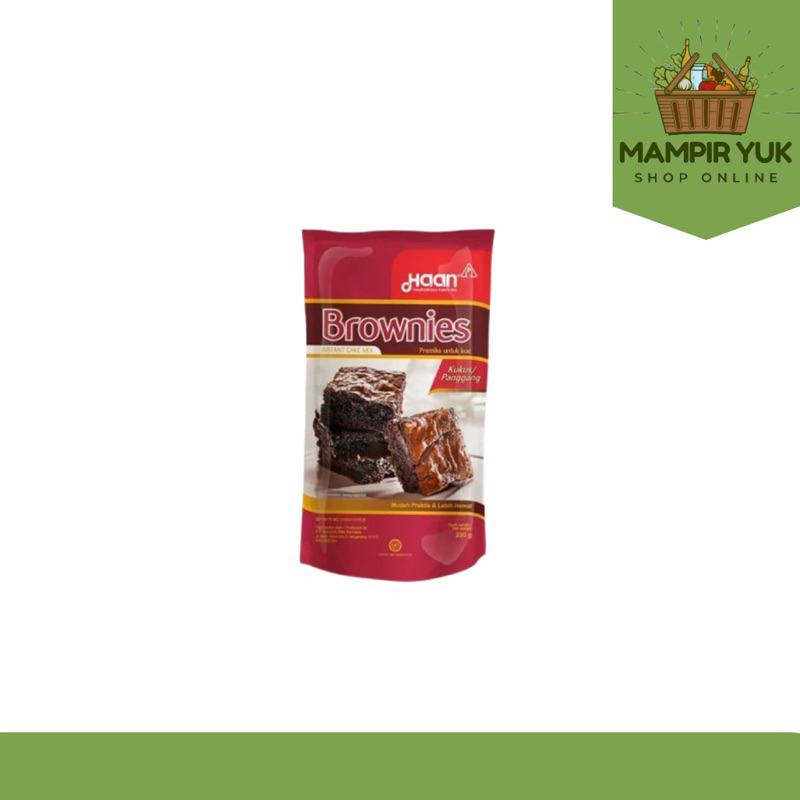 

Haan permix brownies kukus pouch 250gr | mampiryuk
