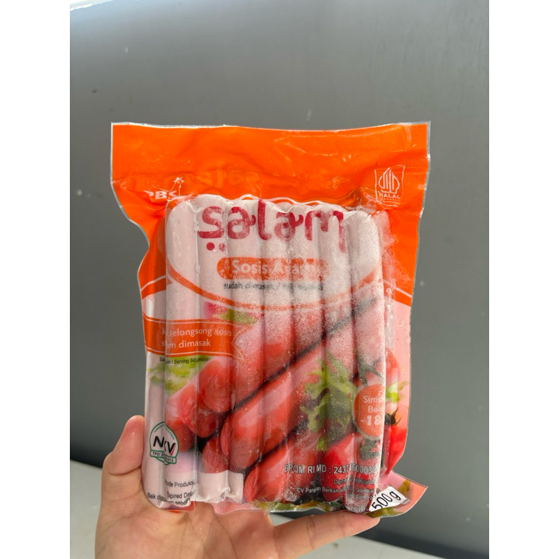 

SALAM SOSIS LONG/PANJANG 500GR/ SOSIS BAKAR / SOSIS JUALAN/ SOSIS MURAH