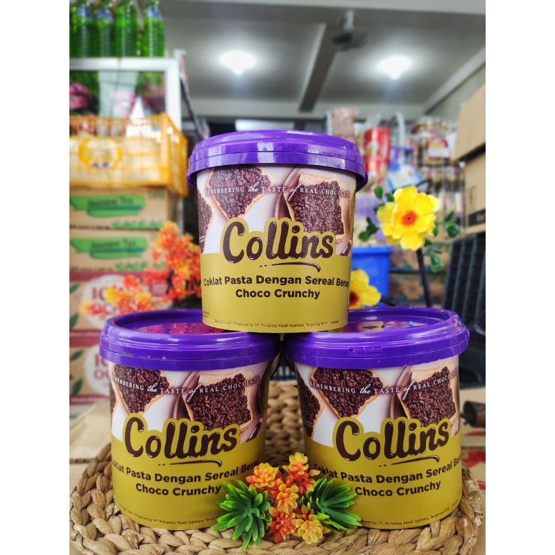 

Collins Choco Crunchy 1kg Selai Coklat Bertabur Beras Crispy