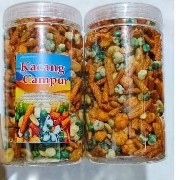 Kacang campur toples enak gurih