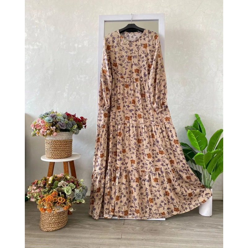 Gamis Set Hijab Arumi / Gamis Arumi