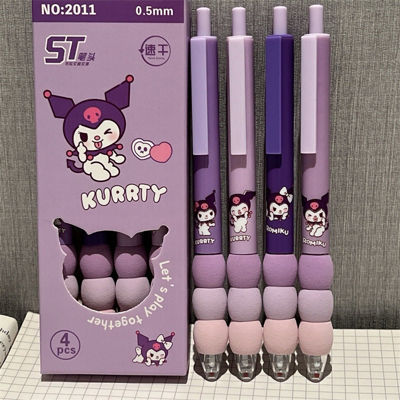 

Pena Karakter Lucu Pulpen Gel Hitam 0.5mm Alat Tulis Sekolah Bolpen 1 Pc