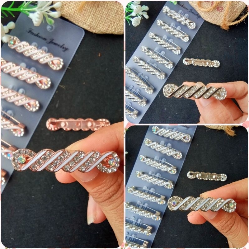 Bros Lusinan/Bros Grosiran/Bros Peniti panjang/Peniti hijab/Bros korea/Bros simple Terbaru motif pen