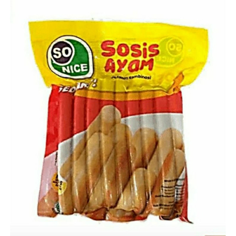 

So Nice Sosis Ayam Sedaap 500gr